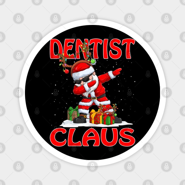 Dentist Santa Claus Reindeer Christmas Matching Costume Magnet by intelus